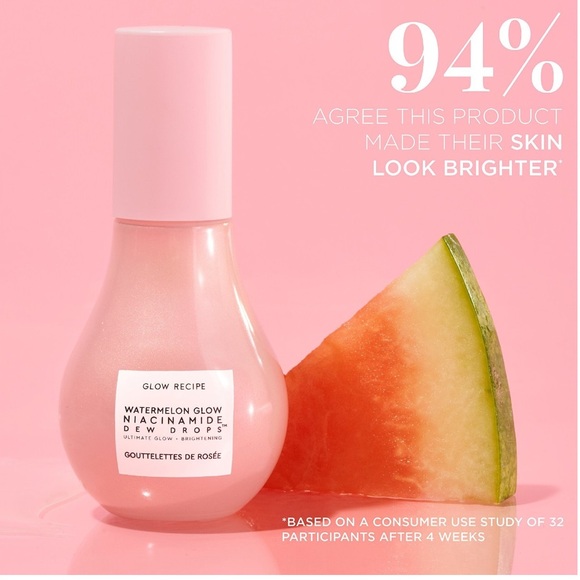 🍉 GLOW RECIPE Watermelon Glow Niacinamide Dew Drops Serum - Picture 3 of 7